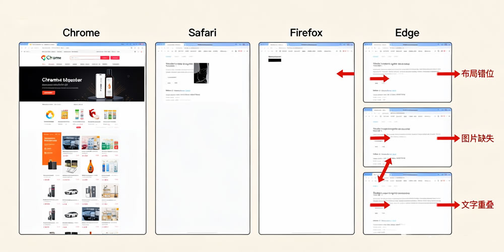 网站在不同浏览器显示错乱?合肥网站建设来解决! 网站在不同浏览器显示错乱?合肥网站建设来解决!
